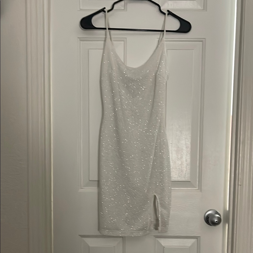Elegant White Dress NWOT